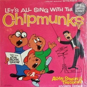 Let's All Sing With The Chipmunks LP Record